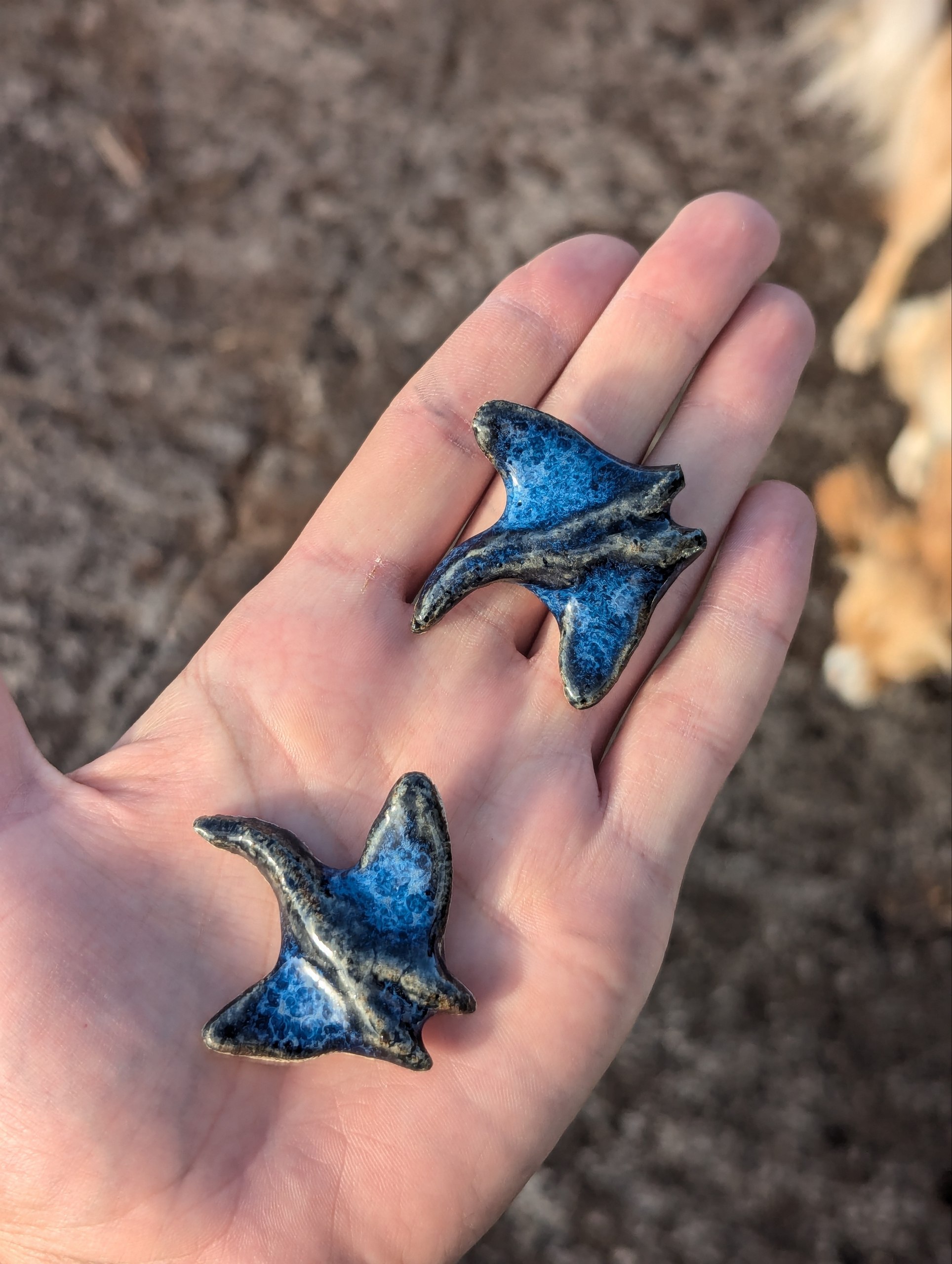 Stingray / Flower — Magnet / Pin / Brooch / Pendant — photo 5