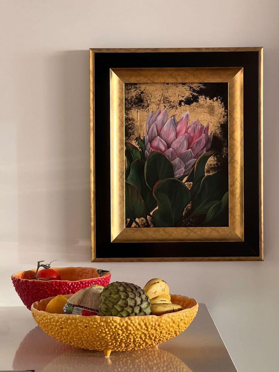 Protea in Gold Leaf — photo 1
